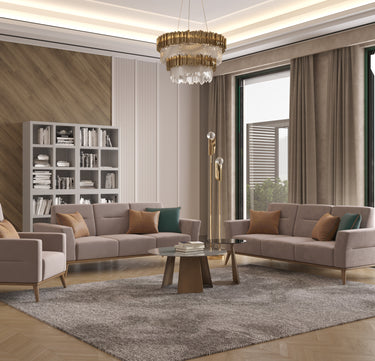 Sofa-Set Gold