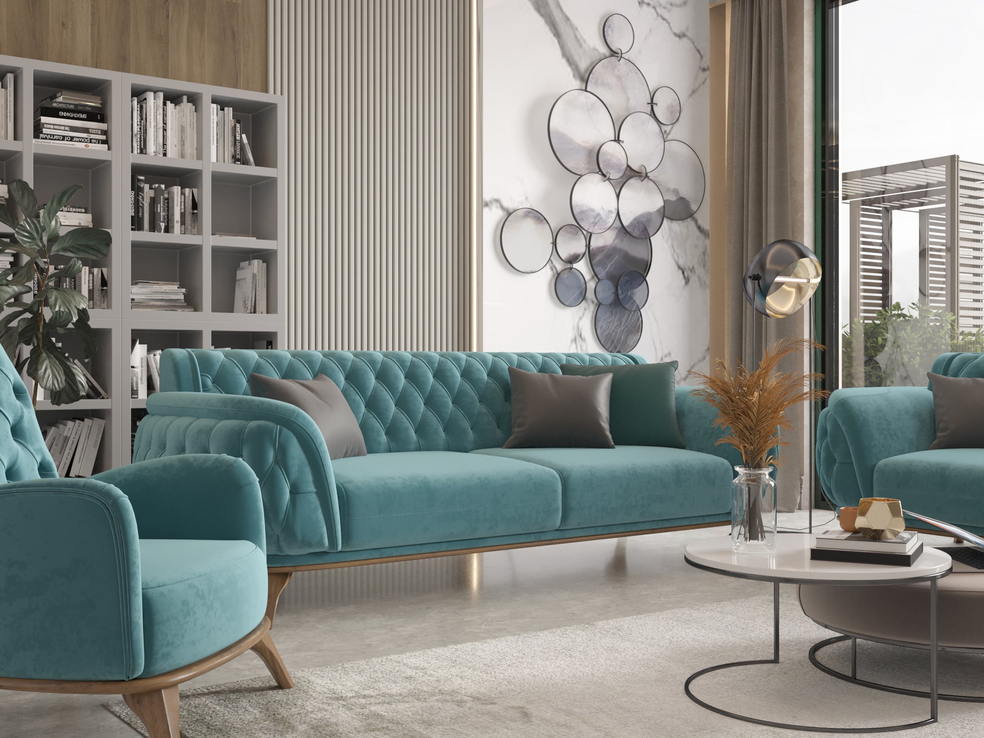 ecomposer-Farbe-Türkis