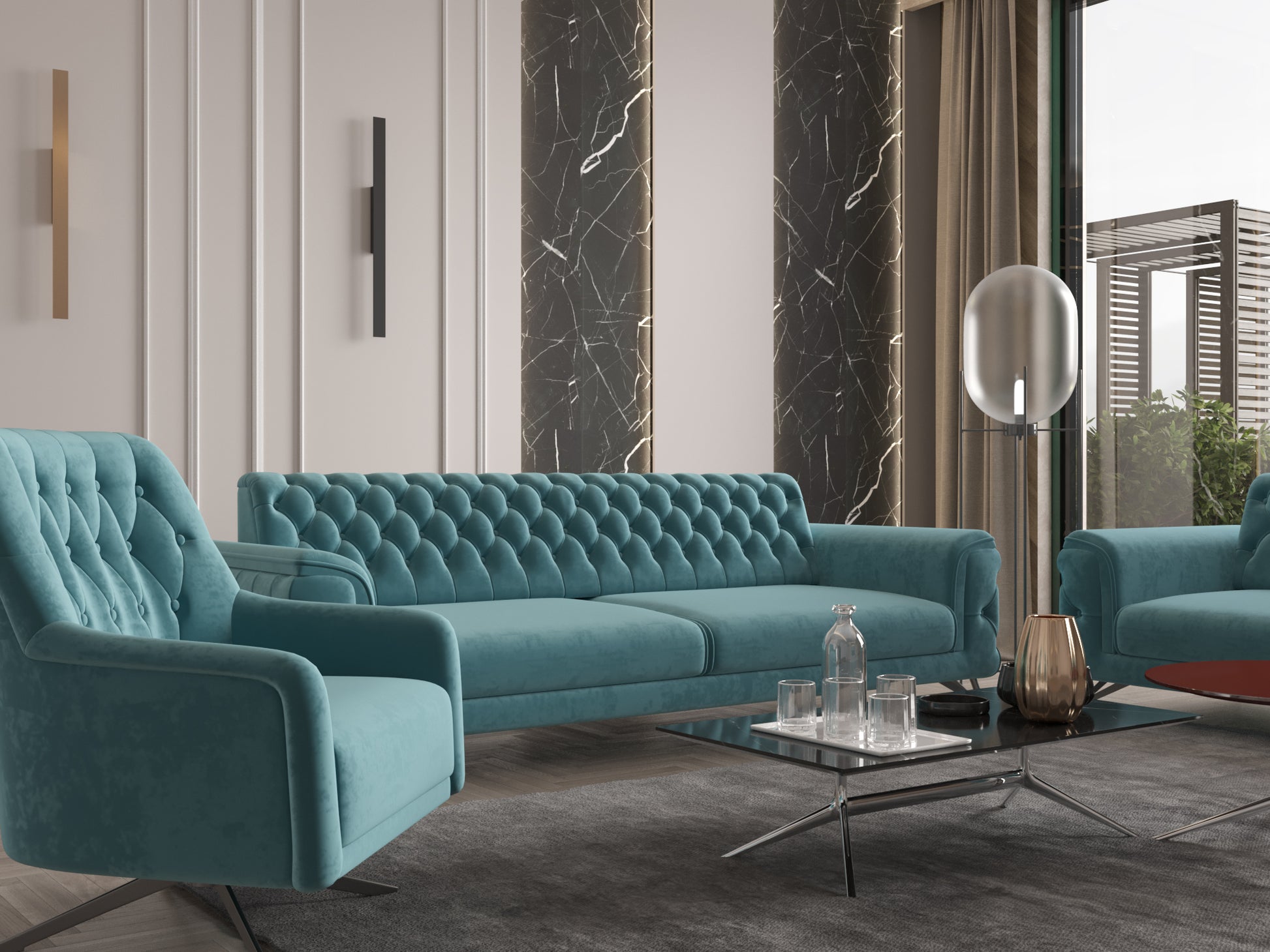 ecomposer-Farbe-Türkis